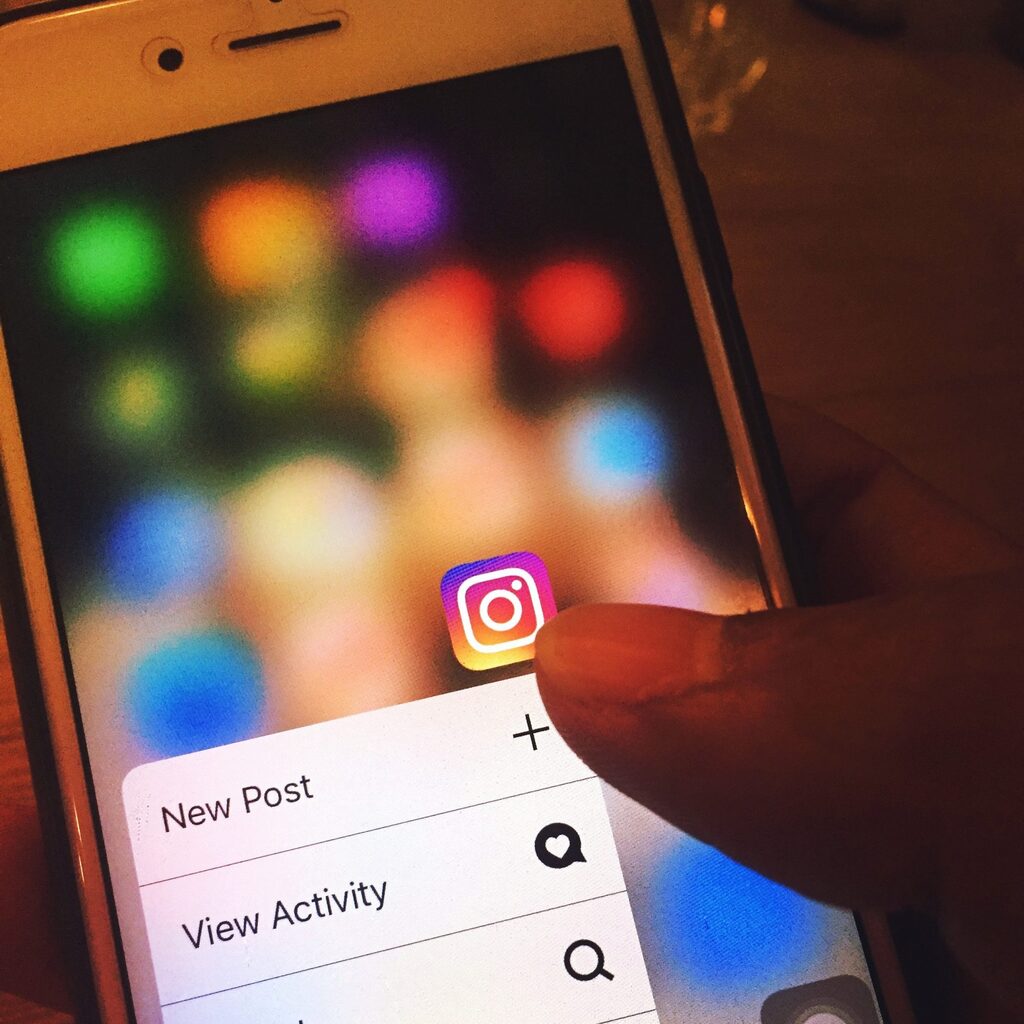 Instragram home scren   keybuzz digital marketing services