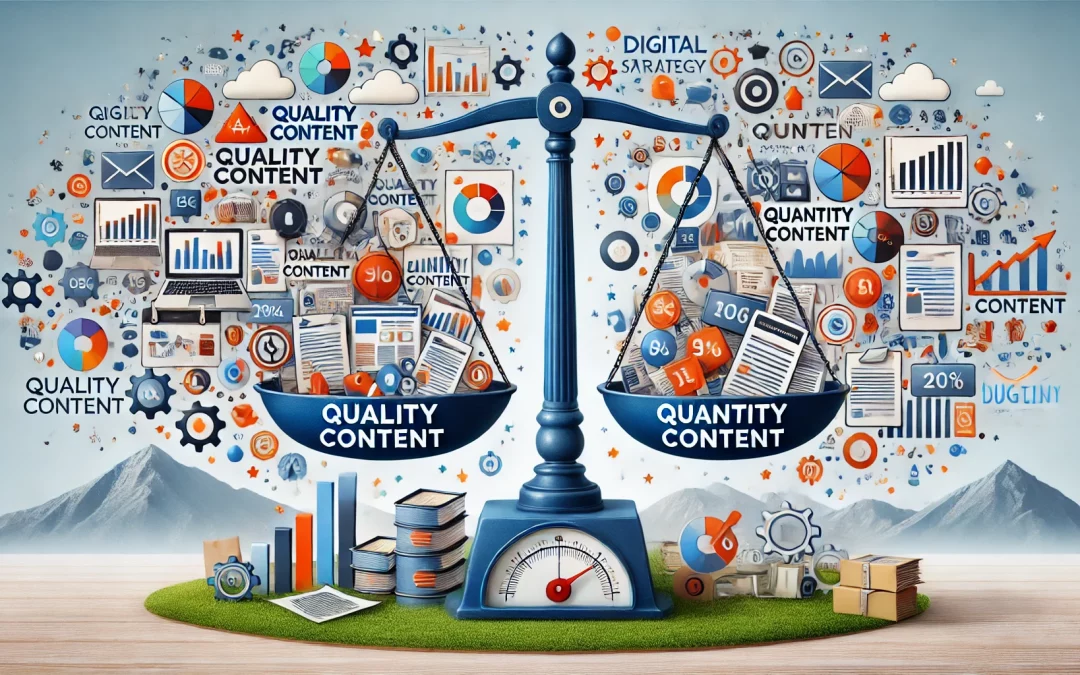 The SEO Balancing Act: Content Quality Assessment vs. Quantity Overload
