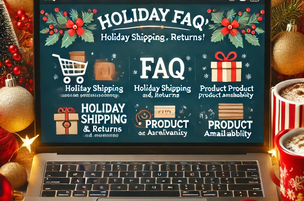 Answer Holiday Shoppers’ Questions – Optimize with FAQs