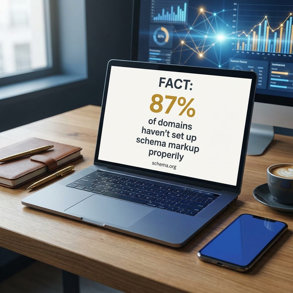 8𝟳% 𝗼𝗳 𝘄𝗲𝗯𝘀𝗶𝘁𝗲𝘀 𝗵𝗮𝘃𝗲𝗻’𝘁 𝘀𝘁𝗿𝘂𝗰𝘁𝘂𝗿𝗲𝗱 𝘁𝗵𝗲𝗶𝗿 𝗱𝗮𝘁𝗮 𝗳𝗼𝗿 𝗔𝗜 𝘀𝗲𝗮𝗿𝗰𝗵.