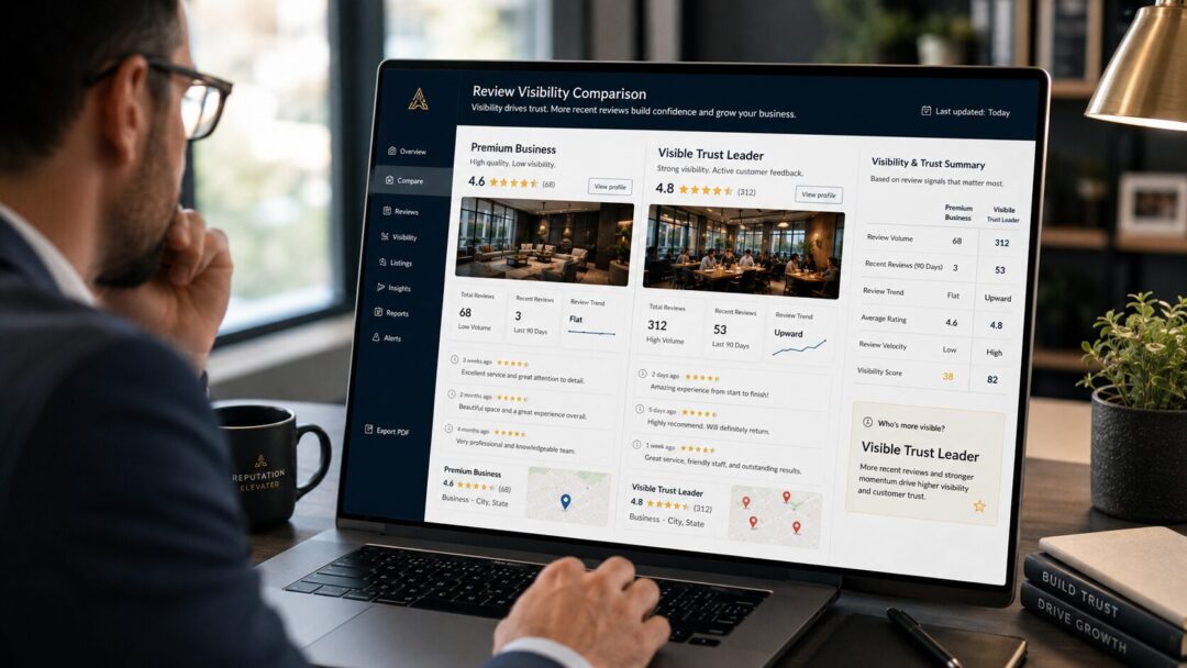 Review Visibility: Why “Better” Doesn’t Always Mean More Trusted Online