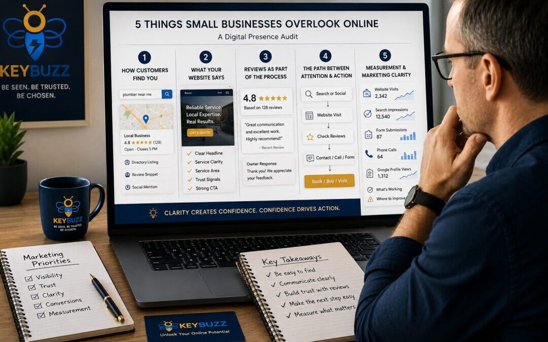 5 Things Small Business Owners Overlook Online